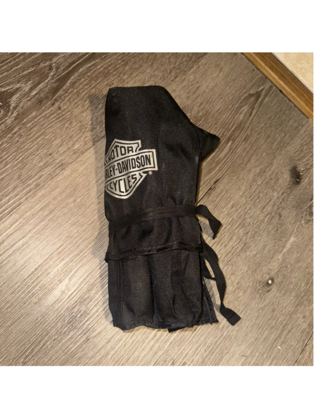 Harley-Davidson Tool Roll Kit One Size Black Silver Genuine Oem Motorcycle Tools